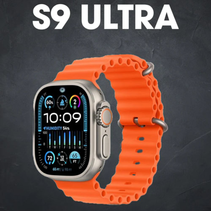 S9 ULTRA 5G Android Smartwatch With Dual Camera (16/256GB)