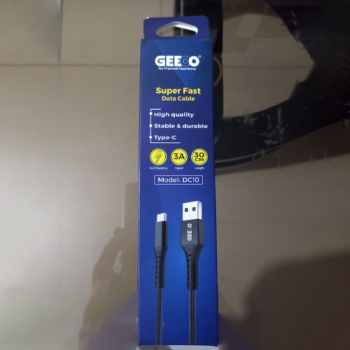 Geeoo DC-10 Type-C Short Cable