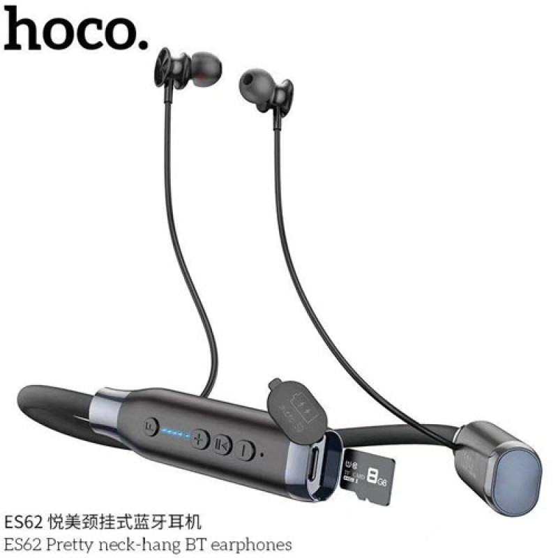 Hoco ES62 Dual Play Mode Neckband Memory Card Supported