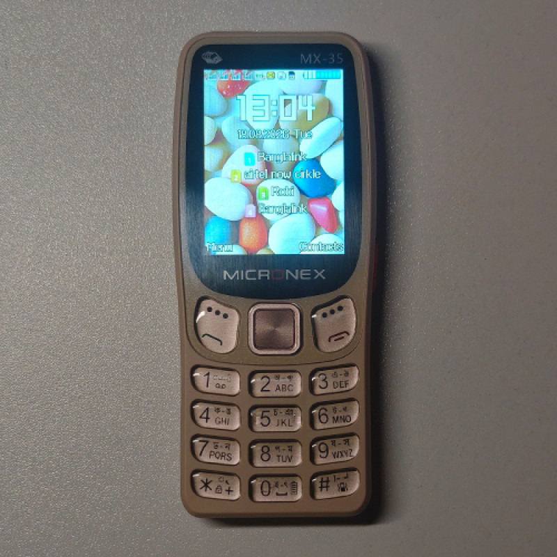 Micronex MX-35 Button Phone (4 Sim)