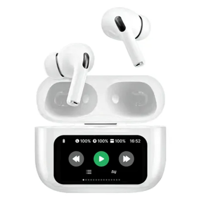 WiWU T22 ANC True Wireless Earbuds with LCD Touch Screen